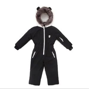 NWT Dinoski panda snow suit